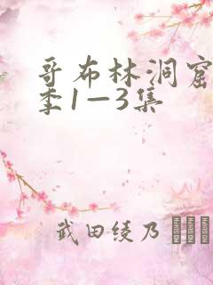 哥布林洞窟第一季1—3集
