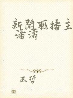 新闻联播主持人 潘涛