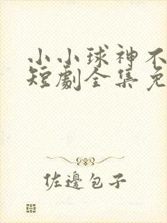 小小球神不好惹短剧全集免费软件