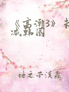 《高潮3》未删减韩国