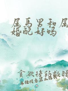 属马男和属龙女婚配好吗