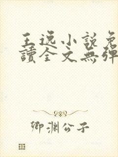 王逸小说免费阅读全文无弹窗