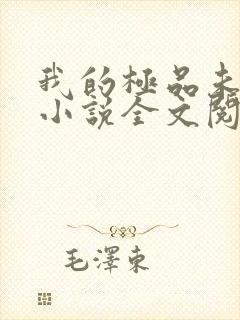 我的极品未婚妻小说全文阅读