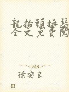 龙抬头抚琴的人全文免费阅读免费
