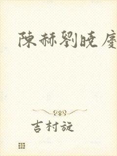 陈赫刘晓庆关系