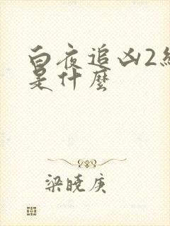 白夜追凶2结局是什么