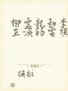 柳云龙和李小冉主演的电视剧