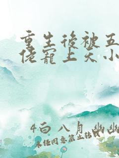 重生后被五个大佬宠上天小说免费看