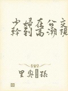 少妇在公交车强干到高潮视频在线观看免费