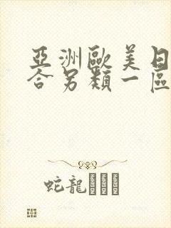 亚洲欧美日韩综合另类一区
