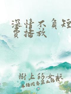 深情不负短剧免费播放