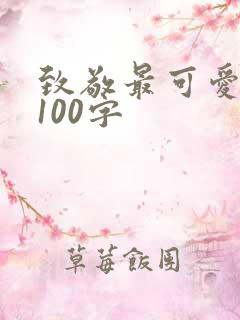 致敬最可爱的人100字