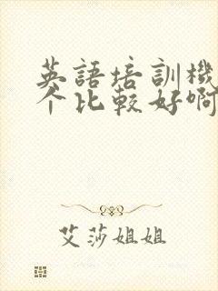 英语培训机构哪个比较好啊