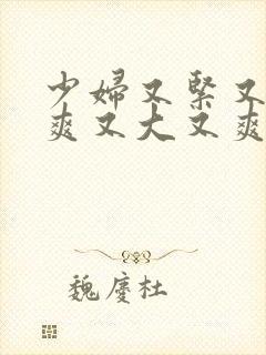 少妇又紧又湿又爽又大又爽视频