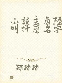 小说主角陆凡的叫什么名字