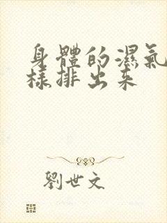 身体的湿气重怎样排出来