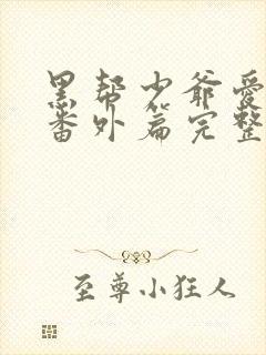 黑帮少爷爱上我番外篇完整版