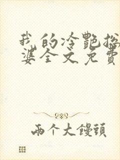 我的冷艳总裁老婆全文免费