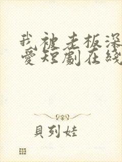我被老板深深溺爱短剧在线