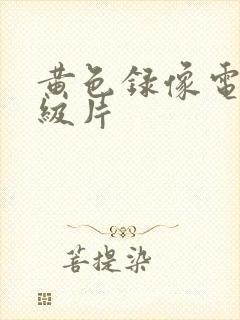 黄色录像电影一级片