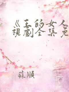 《王的女人》电视剧全集免费观看