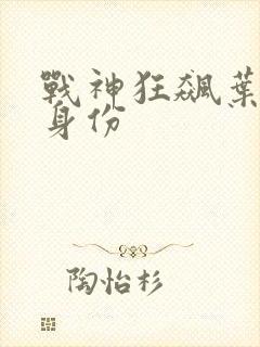 战神狂飙叶无缺身份