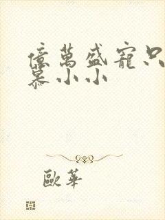 亿万盛宠只为你慕小小