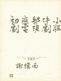 初恋那件小事泰剧电视剧版在线观看