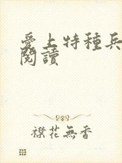 爱上特种兵全文阅读