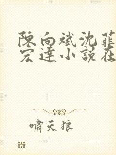 陈向斌沈菲菲王宏达小说在线阅读