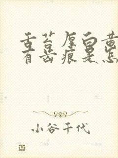 舌苔厚白黄边缘有齿痕是怎么回事