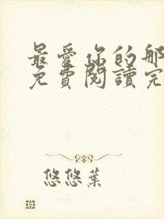 最爱你的那十年免费阅读完整版