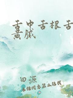 舌中舌根舌苔厚黄腻
