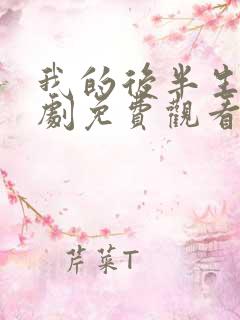 我的后半生电视剧免费观看全集高清版