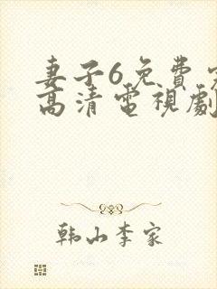 妻子6免费完整高清电视剧在线观看