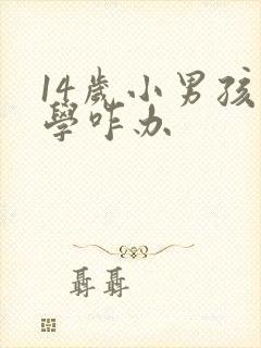 14岁小男孩厌学咋办
