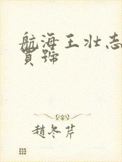 航海王壮志雄心买号