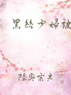 黑丝少妇被我操