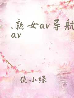 .熟女av导航av