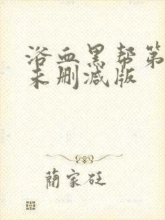 浴血黑帮第一季未删减版