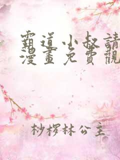 霸道小叔请轻撩漫画免费观看下拉式六漫画