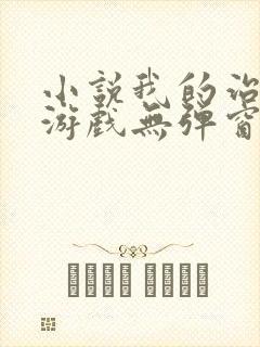 小说我的治愈系游戏无弹窗