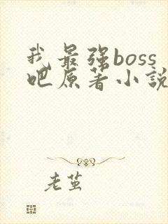 我最强boss吧原著小说叫什么