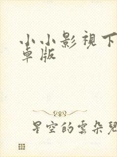 小小影视下载安卓版