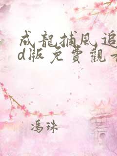 成龙捕风追影hd版免费观看