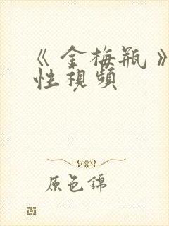 《 金梅瓶 》 性视频