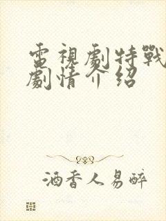 电视剧特战荣耀剧情介绍