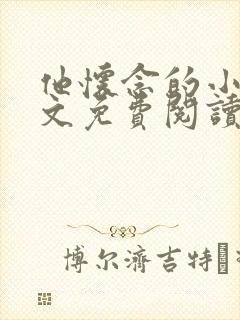 他怀念的小说全文免费阅读