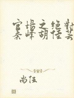 官场之绝对权力秦峰胡佳芸