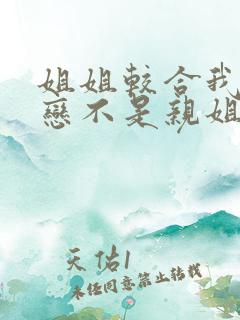 姐姐较合我的初恋不是亲姐姐动漫